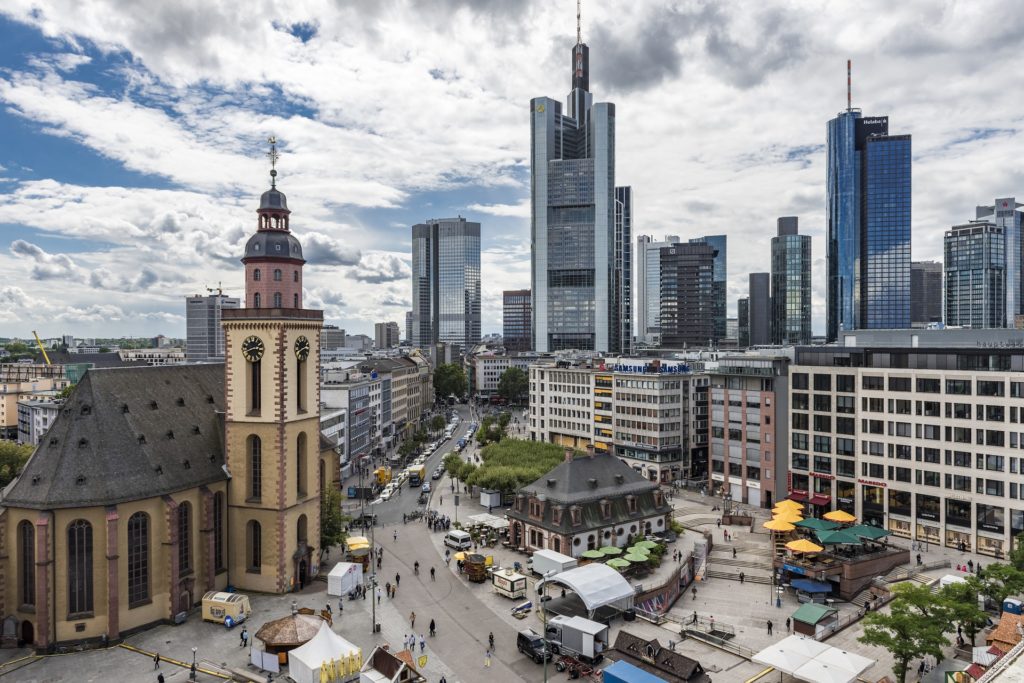 Frankfurt nad Mohanem - Hauptwache Frankfurt nad Mohanem - Hauptwache